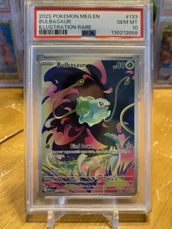 2025 Pokemon Mega Evolution Sequential Set BULBASAUR, IVYSAUR, VENUSAUR PSA 10’s - Image 2