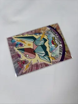 2000 Topps Pokemon TV Animation Edition Series 3 Non Holo 137 Porygon Blue Label - Image 5