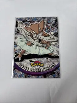 2000 Topps Pokemon TV Series Blue Logo Kabutops #141 - Image 1