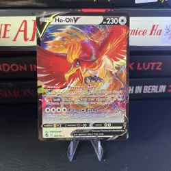 Pokemon TCG Ho-Oh V Silver Tempest 140/195 - Image 1