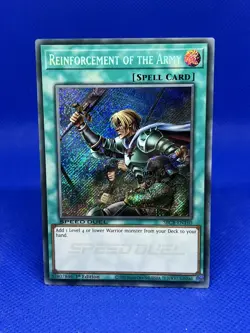 Yu-Gi-Oh! TCG Reinforcement of the Army Speed Duel: Battle City Secret Rare - Image 1