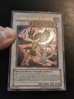 Yu-Gi-Oh! ULTRA RARE CARD BLACKWING SILVERWIND THE ASCENDANT SOVR-EN041 NM/VLP - Image 2