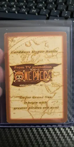 BANDAI One Piece Hyper Battle LUFFY PIRATES C112 HOLO FOIL SCARCE EARLY - Image 2
