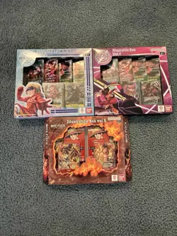 One piece vol 3 4 5 illustration boxes new sealed - Image 1
