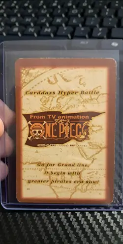 BANDAI One Piece Hyper Battle LUFFY PIRATES ZORO S42 HOLO FOIL SCARCE EARLY - Image 2