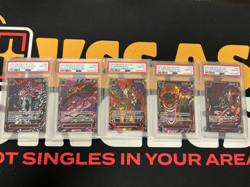 One Piece OP13 God Demon Pack Red Parallel Five Elders Eng Sequential PSA 10 SP - Image 1