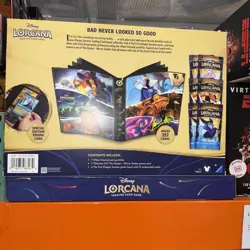 Disney Lorcana First Chapter Collector Set Bundle - 6 packs, portfolio, & promo - Image 2