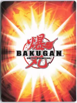 Bakugan Card WATER GUN Blue Ability Card BA667-AB-SM-GBL 37/48q 2009 - Image 2