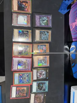 Yu-Gi-Oh Foil/Holo/Rare 14 Card Lot - Image 1