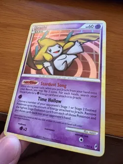 Shiny Jirachi 11/95 2011 Call of Legends Pokemon Card NM Near Mint HOLO - Image 2