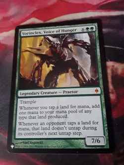 Magic: The Gathering TCG Vorinclex, Voice of Hunger ~ THE LIST - 127/175 - Image 1