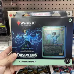 MTG Duskmourn Jump Scare Commander Deck - NEW Factory Sealed - 100 Cards + Pack - Image 1