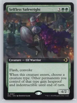 Selfless Safewright (Extended Art) R Lorwyn Eclipsed 367 NM - Image 1