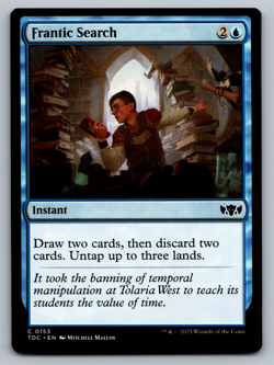 Frantic Search C 0153 Tarkir: Dragonstorm Regular - Image 1