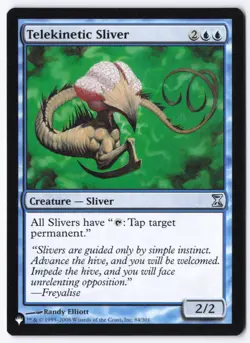 Telekinetic Sliver U The List Reprints 84/301 NM - Image 1