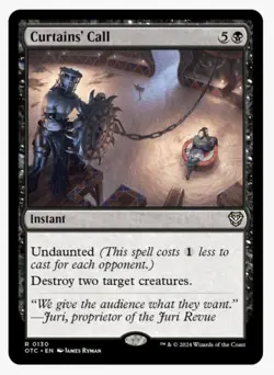 Curtains' Call | OTC | EDH Commander Staple | Instant Removal 2-for-1 | NEW NM+ - Image 1
