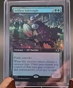 Selfless Safewright (Extended Art) Lorwyn Eclipsed MTG Foil Near Mint - Image 3