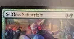 Selfless Safewright Lorwyn Eclipsed MTG Foil Near Mint (Defective Print On Title - Image 3