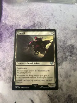Nazgul X1 Mtg Lord Of The Rings Nm 0337 - Image 1