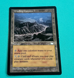 Winding Canyons - Weatherlight - MTG - Magic the Gathering - Image 1