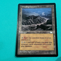 Winding Canyons - Weatherlight - MTG - Magic the Gathering - Image 2