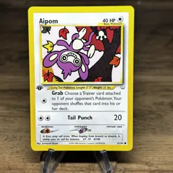Pokemon Card - Neo Revelation 41/64 - AIPOM (common) **1st Edition** - NM - Image 1