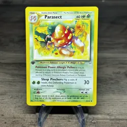Parasect 1st Edition 35/64 Uncommon Neo Revelation Pokemon Vintage WOTC NM - Image 1