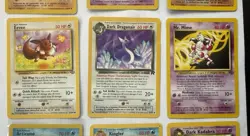 Pokemon 9 Card Lot - Fossil/Neo Destiny - Light Slowbro, Aerodactyl Holo, Others - Image 3