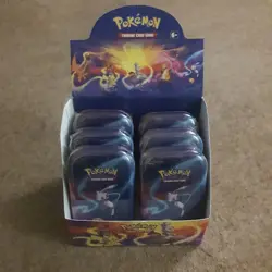 6x_Pokemon Kanto Power Mini Tin_2025 Reprint_H24_Mew/Psyduck Artwork_NEW/SEALED - Image 1