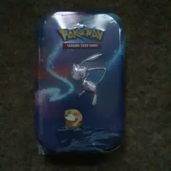 6x_Pokemon Kanto Power Mini Tin_2025 Reprint_H24_Mew/Psyduck Artwork_NEW/SEALED - Image 2