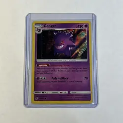 Gengar SM - Crimson Invasion #38 (2017) Holo NM Pokemon - Image 1
