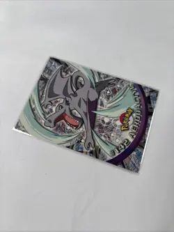 Pokemon AERODACTYL #142 Non-Holo Topps Blue Logo TV Animation Vintage 2000 LP - Image 5