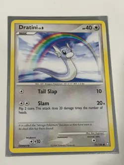 Dratini 91/146 Common- Legends Awakened -Vintage Pokemon Singles-LP - Image 1