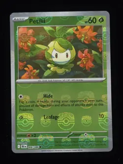 Petilil 006/086 MASTER ball Pokemon Black Bolt 🔥🔥🔥 - Image 1