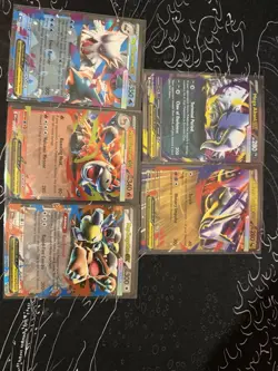 Pokemon TCG Mega Evolution Lot of 5 Mega EX Cards Near Mint - Image 1