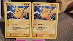 Pokemon Pikachu 60/106 EX Emerald Common lightly played - Image 3