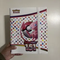 Pokemon TCG: Scarlet And Violet-151 Binder Collection Mew Binder Only -Brand New - Image 1