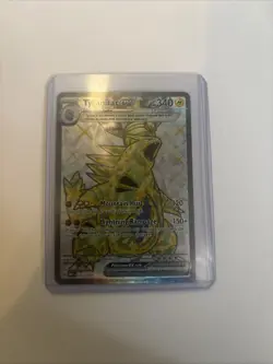 Tyranitar EX 211/197 Sv03: Obsidian Flames Holo NM Pokemon TCG 2023 - Image 1