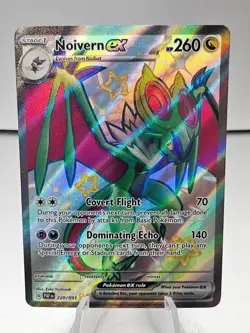 Noivern ex 220/091 Shiny Ultra Rare Paldean Fates Pokemon TCG - #1 - Image 1