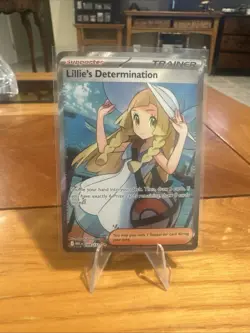 Pokemon TCG Mega Evolution Lillie's Determination Full Art Ultra Rare 169/132 - Image 1