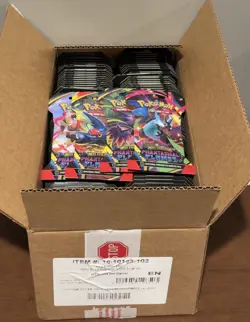 Pokemon TCG Mega Evolution: Phantasmal Flames Sleeved Booster Pack Lot of 12 - Image 1
