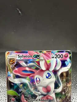 Pokemon TCG Sylveon GX 92a/145 Guardians Rising Sun and Moon Full Art - NM - Image 3