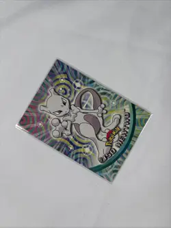 Topps Pokemon MEWTWO #150 Blue Logo Non Holo TV Animation Edition - Image 5