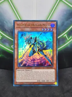 Yugioh Keeper of Dragon Magic CT15-EN004 Ultra Rare NM - Image 1