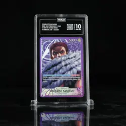 One Piece Charlotte Katakuri OP11-062 Alternate Art Fist Of Devine Speed TAG 10 - Image 1