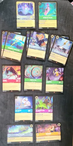 Disney LORCANA - Whispers in the Well - Lot of 96 Cards - Image 3