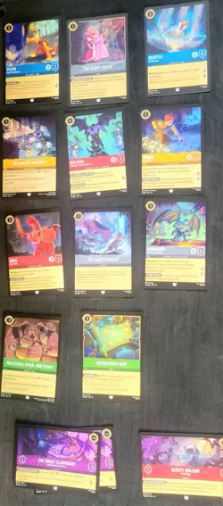 Disney LORCANA - Whispers in the Well - Lot of 96 Cards - Image 4