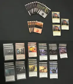 Pauper Red Black Death and Flames - MTG Magic 60 Card Deck - Image 1