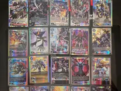 Digimon TCG CCG 25 Card Lot SR Secret Rare Near Mint - Image 2