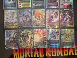 Digimon TCG CCG 25 Card Lot SR Secret Rare Near Mint - Image 3